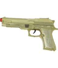 Guld pistol, 22 cm
