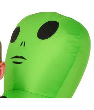 Bortført af alien kostume 10-12 år