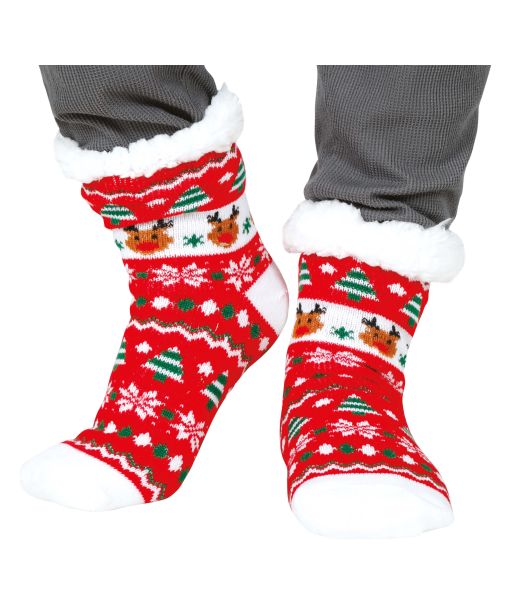 Rensdyr julestrømper onesize 