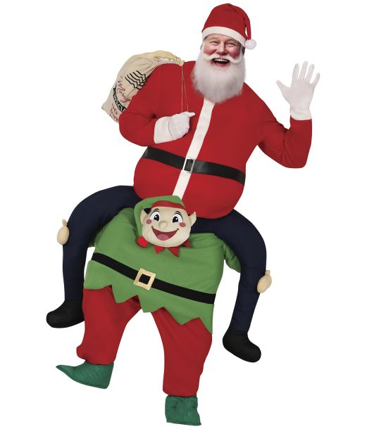 Julealf Carry me kostume til voksne