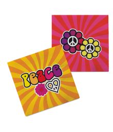 Peace servietter, 33x33