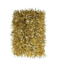 Guld lametta guirlande, 5 m