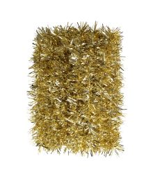 Guld lametta guirlande, 5 m