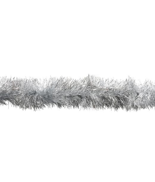 Sølv folie guirlande 2,3m