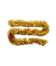 Guld folie guirlande 2,3m