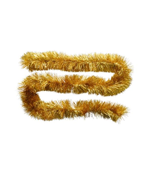 Guld folie guirlande 2,3m