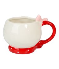 Snemand krus med sløjfe