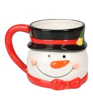 Snemand krus med hat