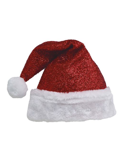 Rød glimmer nissehue, barn