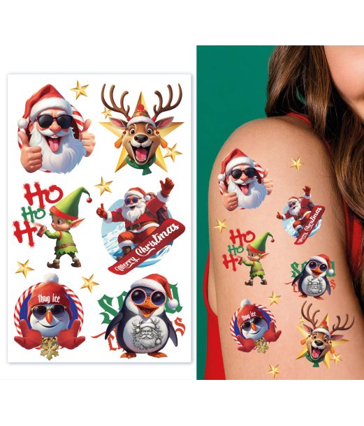 Sjove jule tatoveringer