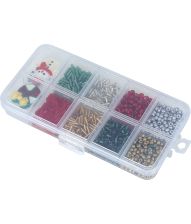 DIY jule smykkesæt, 1100 dele
