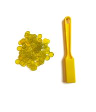 Gul mangnetstang med brikker