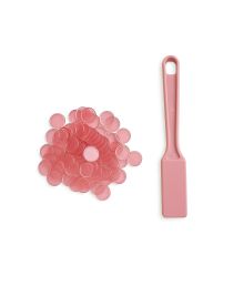 Lyserød magnetstang med brikker