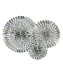 Sølv rosetter, holografisk