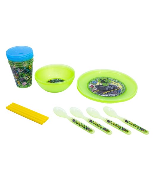 Minecraft partysæt, 16 dele