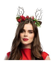 Hårbøjle hjort med pynt