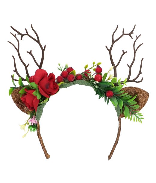 Hårbøjle hjort med pynt