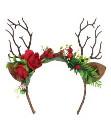 Hårbøjle hjort med pynt