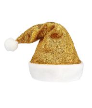 Guld glimmer nissehue