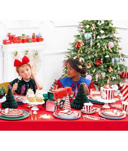 Papirvæv Juletræ, 20 cm