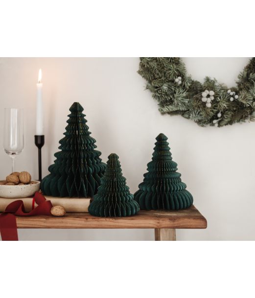 Papirvæv Juletræ, 20 cm