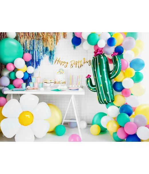 Kaktur folieballon, 60 x 82 cm