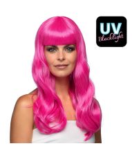 Klassisk paryk Icy Pink