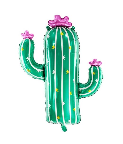 Kaktur folieballon, 60 x 82 cm