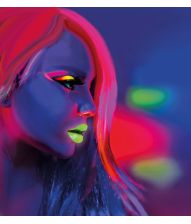 Neon UV sminkestift sæt, 6 stk