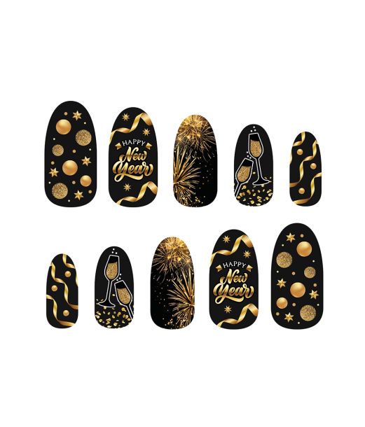 Kunstige negle Nytårfest