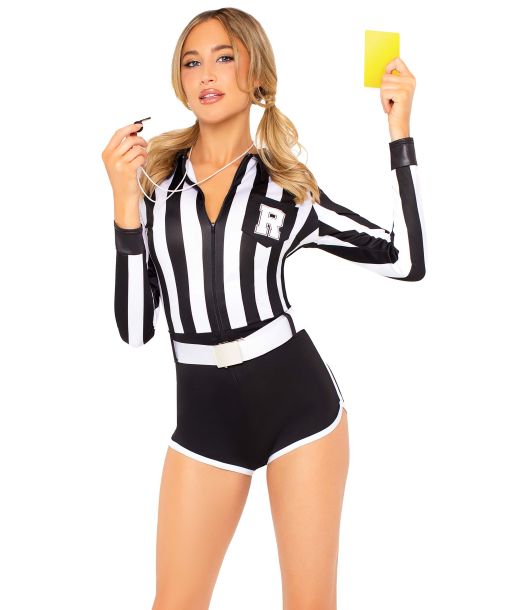 Red Card Cutie - Dommer kostume