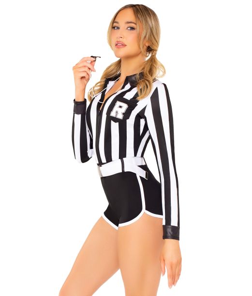 Red Card Cutie - Dommer kostume