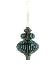 Julepynt papirvæv, grøn