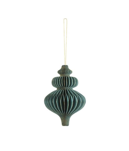 Julepynt papirvæv, grøn