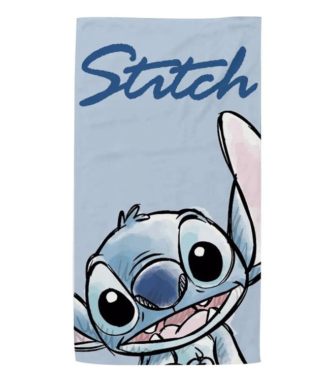 Stitch håndklæde, 90 x 170 cm 