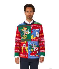 Sonic julesweater til voksne