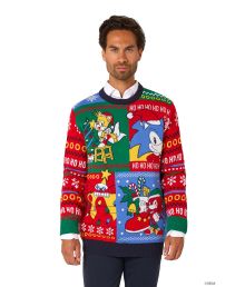 Sonic julesweater til voksne