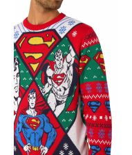Superman julesweater til voksne