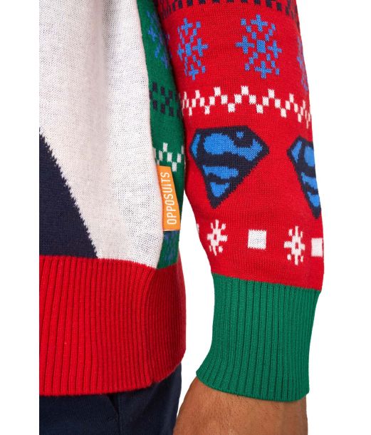 Superman julesweater til voksne