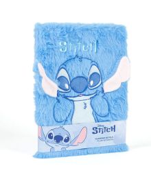 Stitch fluffy notesbog, A5