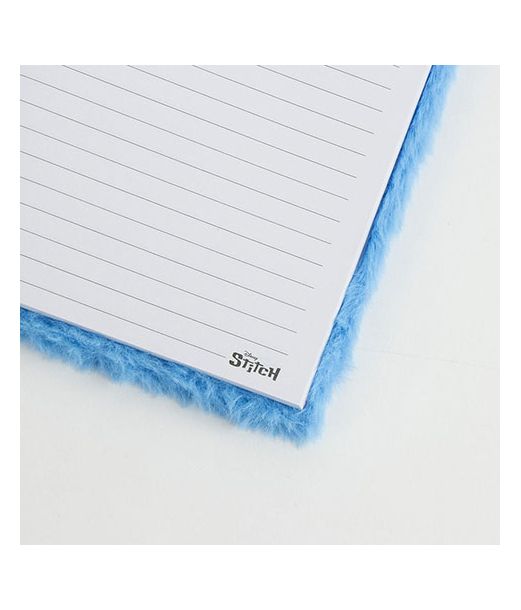 Stitch fluffy notesbog, A5