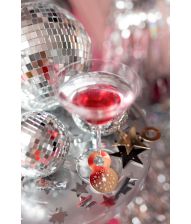 Drink tags Happy New Year, 6 stk