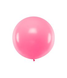 Pastel pink jumbo ballon, 1 stk