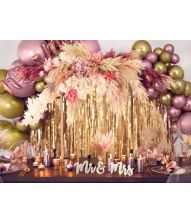 Glossy guld ballon, 60 cm 