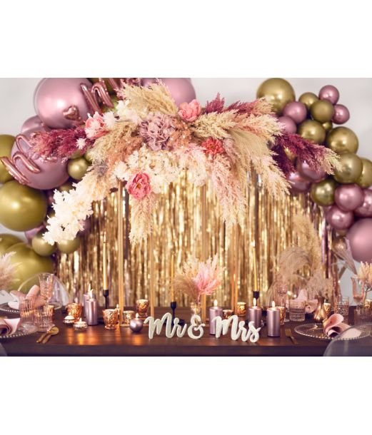 Glossy guld ballon, 60 cm 