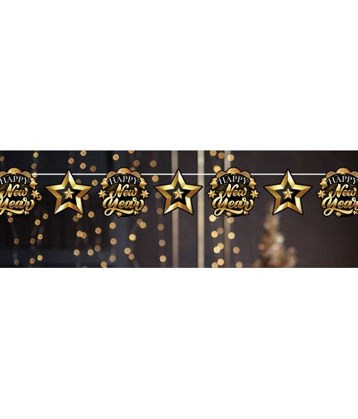 Happy New Year guirlande, 3 m