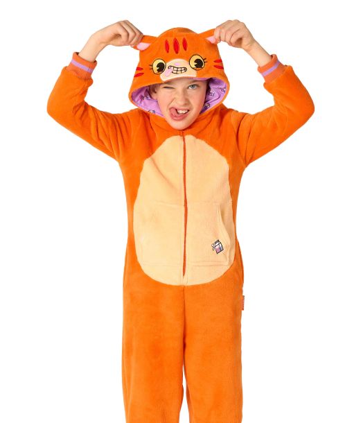Orange kat kostume