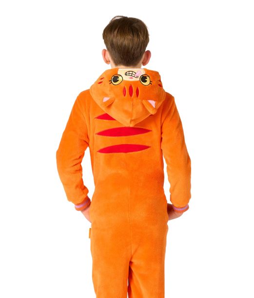 Orange kat kostume