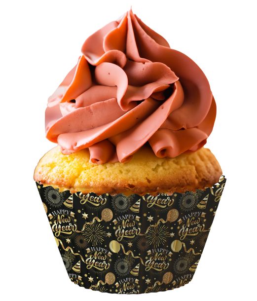 Nytårs muffinsforme, 50 stk