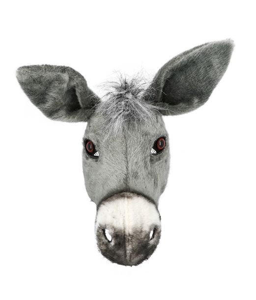 Æsel maske til voksne.